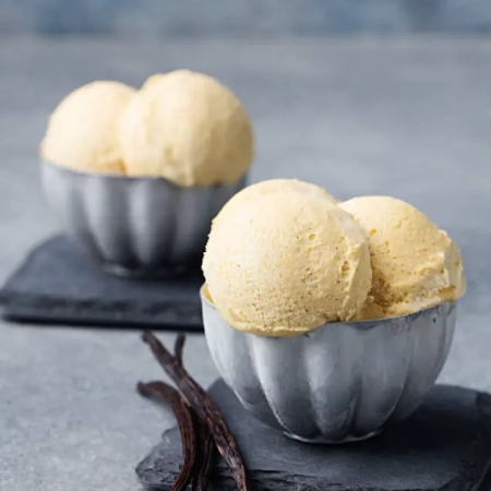 Glace à la Vanille Maison